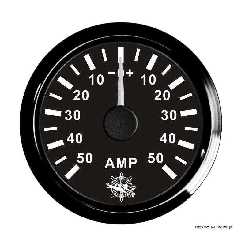 AMPEREMETRO 50A OSCULATI 3 AMPEREMETRO 50A OSCULATI