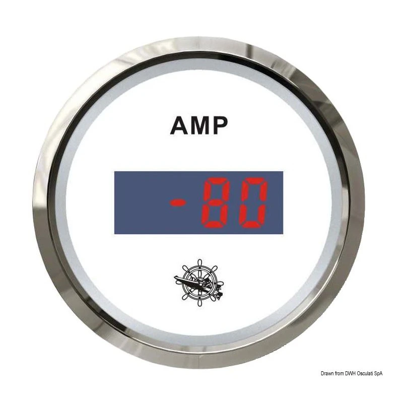 AMPEREMETRO DIGITALE 80A OSCULATI 3 AMPEREMETRO DIGITALE 80A OSCULATI
