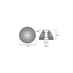 Anodo Propulsore 6 Anodo Propulsore -ORANGEMARINE anodo propulsore 1