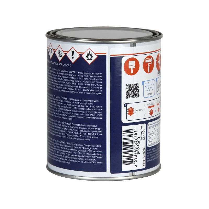 Antivegetativa A Matrice Dura Performance 0.75 L - ORANGEMARINE 4 Antivegetativa A Matrice Dura Performance 0.75 L - ORANGEMARINE - immagine 2