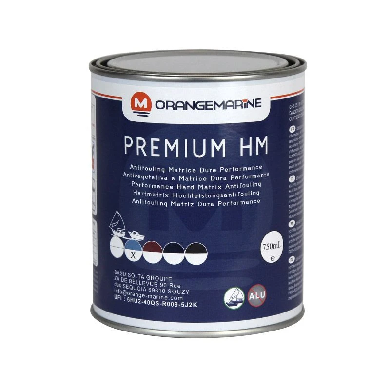 Antivegetativa A Matrice Dura Performance 0.75 L - ORANGEMARINE 3 Antivegetativa A Matrice Dura Performance 0.75 L - ORANGEMARINE