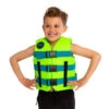 Gilet Da Bambino In Nylon Jobe Verde -ORANGEMARINE bambino lavoro vestito nylon vita verde