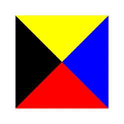 Bandiera Codice Internazionale - Z