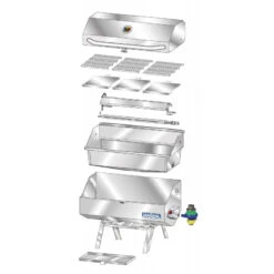 Magma Barbecue A Gas NEWPORT A Infra-rossi -ORANGEMARINE barbecue a gas newport a infra rossi 2