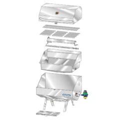 Barbecue à Gaz CATALINA - MAGMA -ORANGEMARINE barbecue a gaz catalina 2