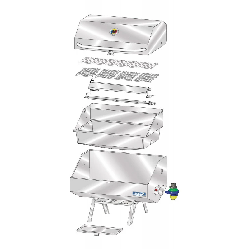 Barbecue à Gaz MONTEREY - MAGMA 5 Barbecue à Gaz MONTEREY - MAGMA - immagine 3