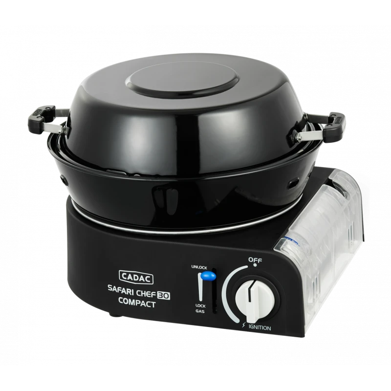 Barbecue A Gaz Portable Safari Chef 30 Compact - CADAC 3 Barbecue A Gaz Portable Safari Chef 30 Compact - CADAC