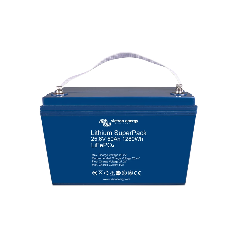 Batterie Marine 12V Lithium D'appoint SuperPack - VICTRON 50Ah (25,6V) 4 Batterie Marine 12V Lithium D'appoint SuperPack - VICTRON 50Ah (25,6V) - immagine 2