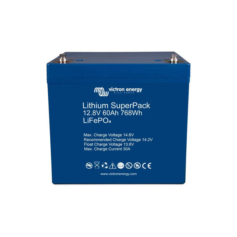 Batterie Marine 12V Lithium D'appoint SuperPack - VICTRON 60Ah (12,8V) 4 Batterie Marine 12V Lithium D'appoint SuperPack - VICTRON 60Ah (12,8V) - immagine 2