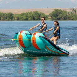 Tribuna Airhead Boa Trainata Da 2 Persone 14 Tribuna Airhead Boa Trainata Da 2 Persone -ORANGEMARINE boa tractee testa d aria grandstand 2 persone 4