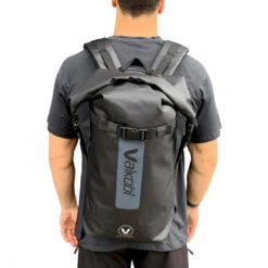 Borsone Impermeabile 30l Nero Vaikobi -ORANGEMARINE borsa duffel etanche 30l noir vaikobi 5