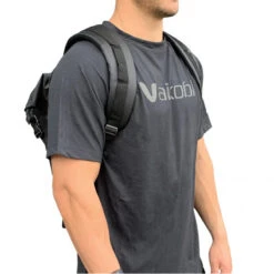 Borsone Impermeabile 30l Nero Vaikobi -ORANGEMARINE borsa duffel etanche 30l noir vaikobi 9