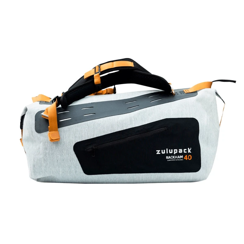Borsa Impermeabile Zulupack Rackham 40l Grigio-camoscio 4 Borsa Impermeabile Zulupack Rackham 40l Grigio-camoscio - immagine 2