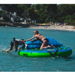 BOUEE TRACTEE JOBE SEA ESTA AVEC TOIT OUVRANT 3 PERSONNES -ORANGEMARINE bouee tractee jobe sea esta avec toit ouvrant 3 personnes 4