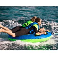 JOBE STORM 1/2 PERSONA BOA TRAINO -ORANGEMARINE bouee tractee jobe storm 1 2 personnes 6