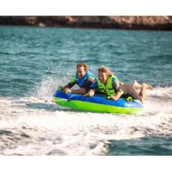 JOBE STORM 1/2 PERSONA BOA TRAINO -ORANGEMARINE bouee tractee jobe storm 1 2 personnes 7