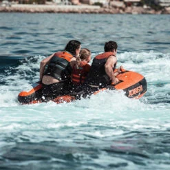 Bouee Tractee Jobe Tribal 3 Personnes 13 Bouee Tractee Jobe Tribal 3 Personnes -ORANGEMARINE bouee tractee jobe tribal 3 personnes 5