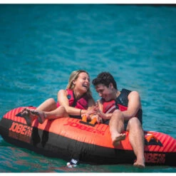 JOBE BOA TRAINO PROBLEMI DI LAVORO 2 PERSONE 14 JOBE BOA TRAINO PROBLEMI DI LAVORO 2 PERSONE -ORANGEMARINE bouee tractee jobe trouble 2 personnes 3