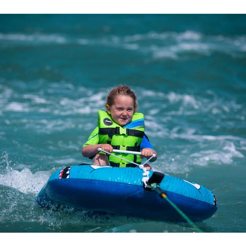 BOUEE TRACTEE POUR ENFANT JOBE SHARK TRAINER 1 PERSONNE 4 BOUEE TRACTEE POUR ENFANT JOBE SHARK TRAINER 1 PERSONNE - immagine 2