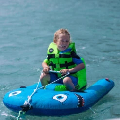 BOUEE TRACTEE POUR ENFANT JOBE SHARK TRAINER 1 PERSONNE 13 BOUEE TRACTEE POUR ENFANT JOBE SHARK TRAINER 1 PERSONNE -ORANGEMARINE bouee tractee pour enfant jobe shark trainer 1 personne 5