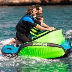 BOA TRAINO VERDE JOBE LUNAR 3 PERSONE -ORANGEMARINE bouee tractee verte jobe lunar 3 personnes 5