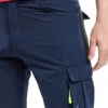 Pantaloncini Da Vela Con Rinforzi In Dassar Navy - Bermuda