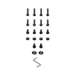 PORTA CANNA IN ACCIAIO INOX NERO PER BALCONE Ø 22 - 35 MM -ORANGEMARINE bride inox pm serrage d22 d35mm n 4