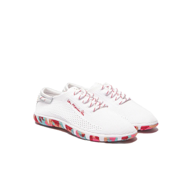 Tennis Jazaria Deck Donna Bianco/Corallo - TBS 4 Tennis Jazaria Deck Donna Bianco/Corallo - TBS - immagine 2