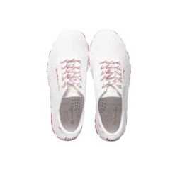 Tennis Jazaria Deck Donna Bianco/Corallo - TBS 8 Tennis Jazaria Deck Donna Bianco/Corallo - TBS -ORANGEMARINE bridge tennis femminile jazaria bianco corail tbs 2