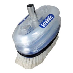 SPAZZOLA CON SERBATOIO ACQUA SCRUBBIS INTEGRATO 11 SPAZZOLA CON SERBATOIO ACQUA SCRUBBIS INTEGRATO -ORANGEMARINE brosse reservoir eau scrubbis 2