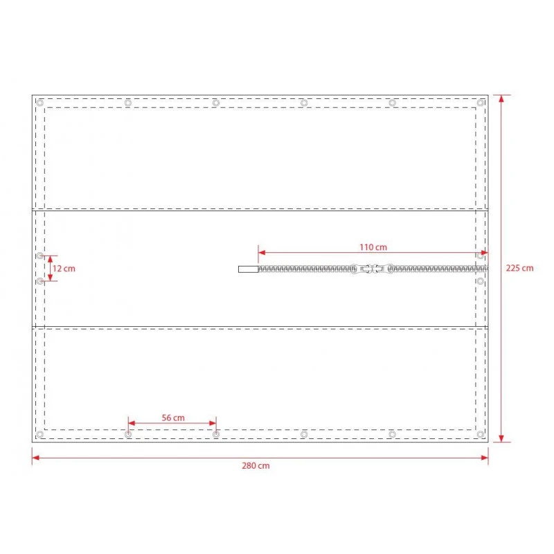 Cagnaro Parasole 600 D Protezione UV BEIGE - COVERSY 6 Cagnaro Parasole 600 D Protezione UV BEIGE - COVERSY - immagine 4