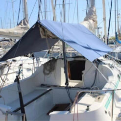 Cagnaro Parasole 600 D Protezione UV Blu - COVERSY -ORANGEMARINE cagnaro 600 d protezione uv blu 3