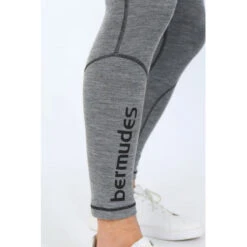Legging Termico In Lana Merinos Per Uomo OWEN - Grigio - BERMUDES -ORANGEMARINE calecon thermique en laine merinos pour homme owen bermudes gris chine 2