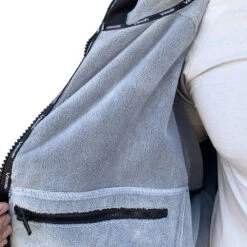 Cappotto Da Spiaggia In Doppio Pile - Grigio - Vaikobi -ORANGEMARINE cappotto da spiaggia doppio pile grigio vaikobi 6