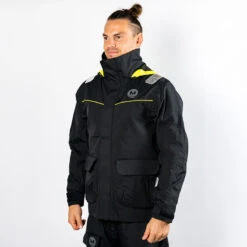 Giacca Costiera Nera - Orangemarine -ORANGEMARINE cappotto quarto castale nero arancio navy 10