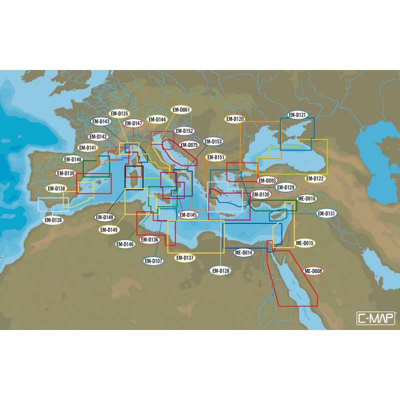 Carta Nautica C-MAP 4D MAX Locale Formato SD 3 Carta Nautica C-MAP 4D MAX Locale Formato SD