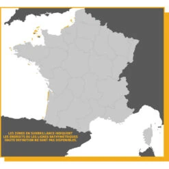 Carte Détaillée Des Côtes Francaises Et Corses - HUMMINBIRD -ORANGEMARINE carte detaillee des cotes francaises et corses humminbird 7