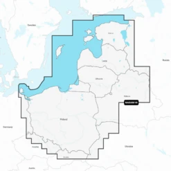 Carta Nautica Navionics+ Regular - Baltic Sea, East Coast NAEU081R