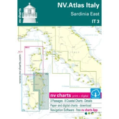 Carte Nautiche Atlas Italia 12 Carte Nautiche Atlas Italia -ORANGEMARINE carte nautiche atlas italia 4