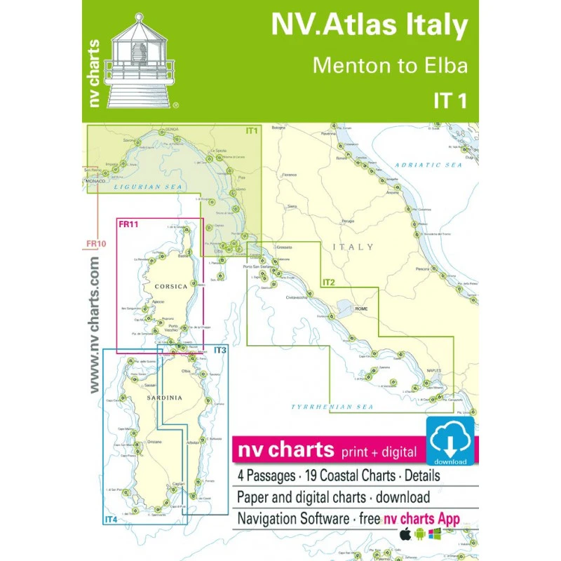 Carte Nautiche Atlas Italia 3 Carte Nautiche Atlas Italia