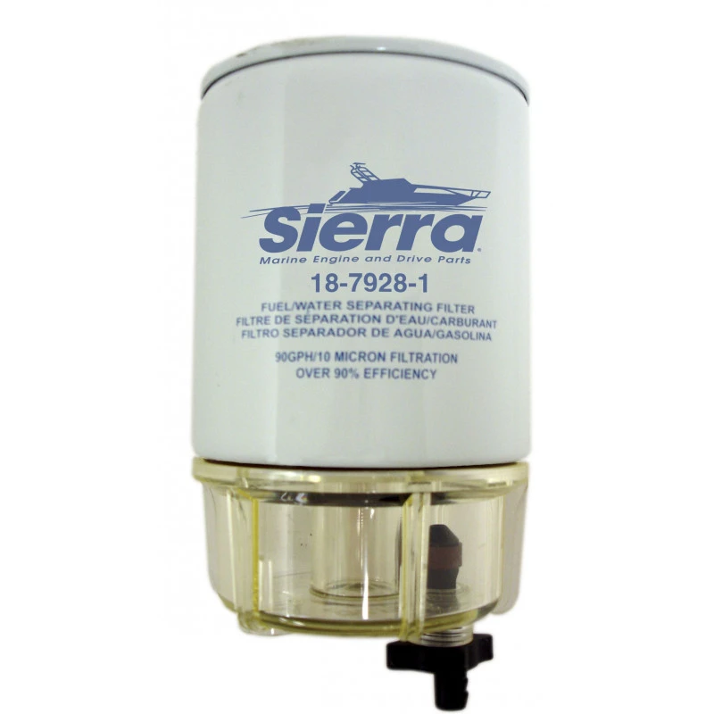 Sierra Cartuccia Per Filtro Separatore Acqua/carburante (Collegamento Facile) 3 Sierra Cartuccia Per Filtro Separatore Acqua/carburante (Collegamento Facile)