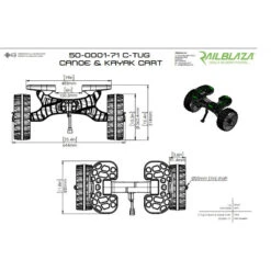 Chariot C-TUG - RAILBLAZA -ORANGEMARINE chariot c tug railblaza 4
