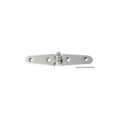Charnière Inox épaisseur 5 Mm - 152 X 29 Mm