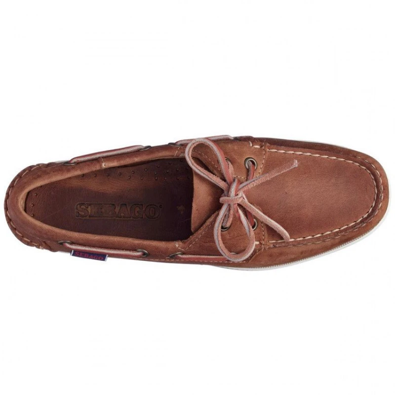 Scarpe Da Barca Da Donna PORTLAND CRAZY HORSE - SEBAGO - TAN 5 Scarpe Da Barca Da Donna PORTLAND CRAZY HORSE - SEBAGO - TAN - immagine 3