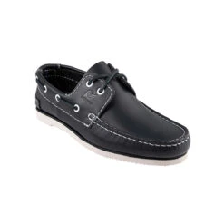 Chaussure Bateau Grand Large Bleu Marine - BOTALO -ORANGEMARINE chaussure bateau grand large bleu marine botalo 4