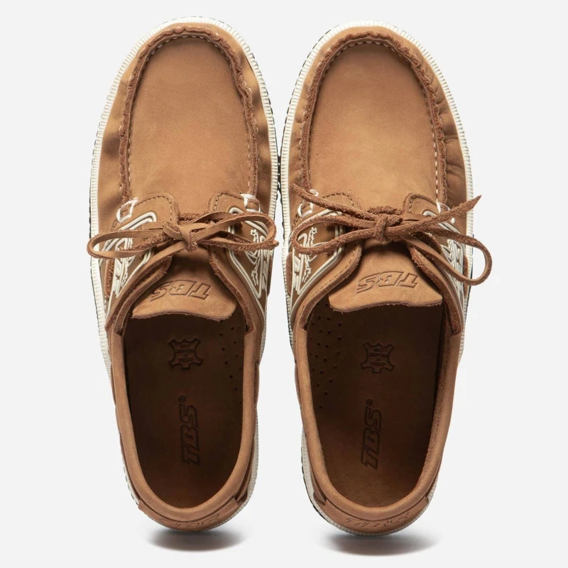 Scarpa Da Barca GLOBEK Nubuck Marrone TBS 6 Scarpa Da Barca GLOBEK Nubuck Marrone TBS - immagine 4