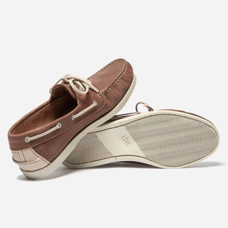 Scarpe Da Barca Uomo PHENIS Crazy Leather Terracotta TBS 5 Scarpe Da Barca Uomo PHENIS Crazy Leather Terracotta TBS - immagine 3