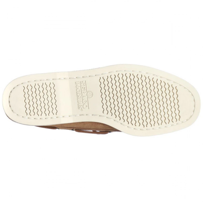 Scarpa Da Barca Portland Flesh Out Pelle Scamosciata Beige SEBAGO 7 Scarpa Da Barca Portland Flesh Out Pelle Scamosciata Beige SEBAGO - immagine 5