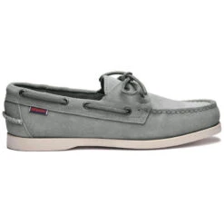 Scarpa Da Barca Portland Flesh Out Pelle Scamosciata Grigia SEBAGO