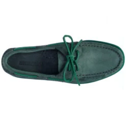 Scarpa Da Barca PORTLAND Nabuk Blu Indaco - Suola E Pizzo Verde SEBAGO 9 Scarpa Da Barca PORTLAND Nabuk Blu Indaco - Suola E Pizzo Verde SEBAGO -ORANGEMARINE chaussure bateau portland nubuck bleu indigo semelle et lacet vert sebago 2
